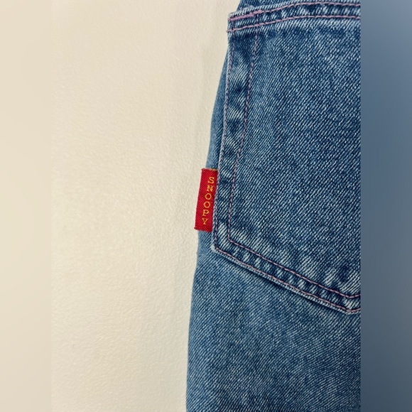 Vintage Snoopy High Rise Denim Shorts - Picture 9 of 11